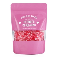Cоль для ванны «С ароматом первого свидания», 330 г, аромат карамельного попкорна, ЧИСТОЕ СЧАСТЬЕ Cоль для ванны «С ароматом первого свидания», 330 г, аромат карамельного попкорна, ЧИСТОЕ СЧАСТЬЕ