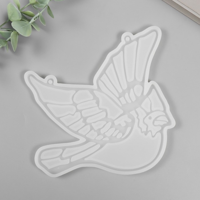 Молд силикон Молд силикон "Свиристель летит" 16х18,7х0,8 см