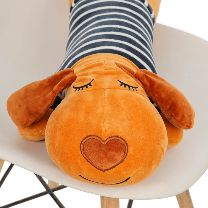 Мягкая игрушка-подушка &laquo;Собака полосатик&raquo;, 60 см