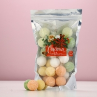 Подарочный набор косметики &laquo;Счастья!&raquo;, бомбочки для ванны, 25 х 20 г, Новый Год