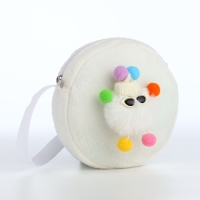 Сумка детская на молнии &laquo;Выбражулька&raquo;, цвет белый