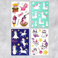 Наклейки детские в стикербуке «Волшебный», 10 листов, 14 х 21 см Наклейки детские в стикербуке «Волшебный», 10 листов, 14 х 21 см