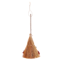 Баба яга на подвесе на метле, цвета МИКС Баба яга на подвесе на метле, цвета МИКС