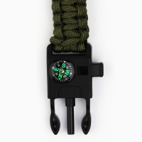 Браслет для выживания &laquo;Сильный духом&raquo;, 26 х 2,5 см.