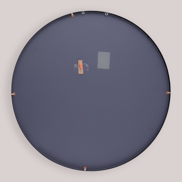 Зеркало "Чёрный матовый", настенное, 100 &times; 3 см