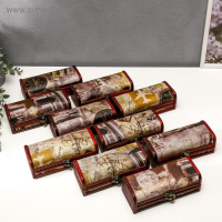 Шкатулка-купюрница дерево "Карта" МИКС 5,5х17,5х8 см Шкатулка-купюрница дерево "Карта" МИКС 5,5х17,5х8 см