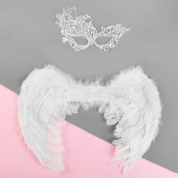 Карнавальный костюм &laquo;Ангел&raquo;, крылья, маска