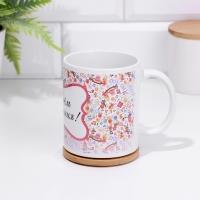 Кружка чайная керамическая «С днём рождения! Иконки» Кружка чайная керамическая «С днём рождения! Иконки»