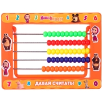 Игрушка детская &laquo;Счёты. Маша и Медведь&raquo;