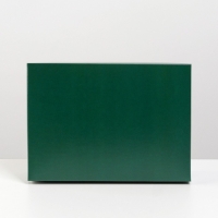 Коробка подарочная складная, упаковка, &laquo;Изумрудная&raquo;, 21 х 15 х 7 см