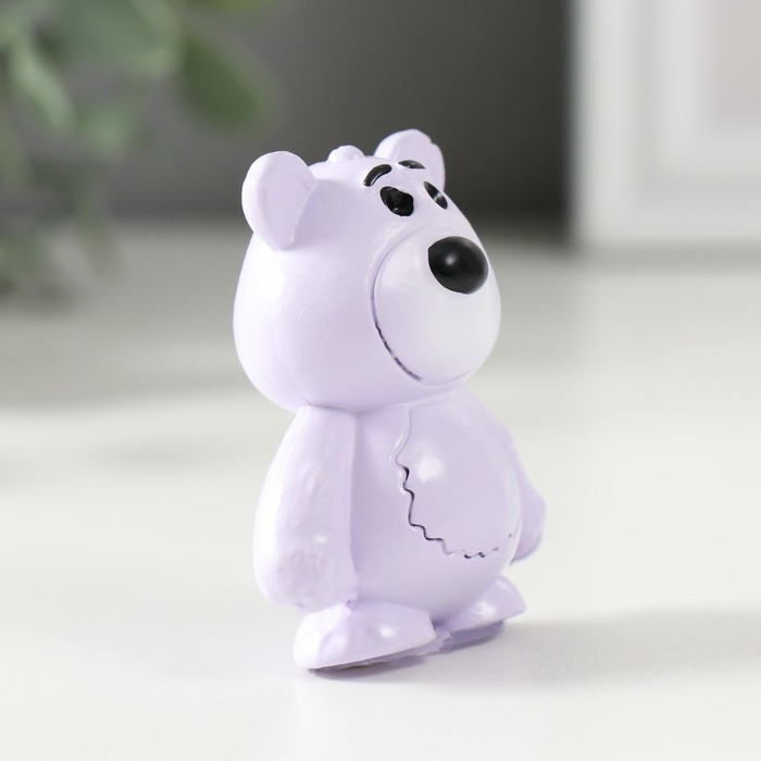 Сувенир полистоун Сувенир полистоун "Яркий мишка" МИКС 2х4х5 см