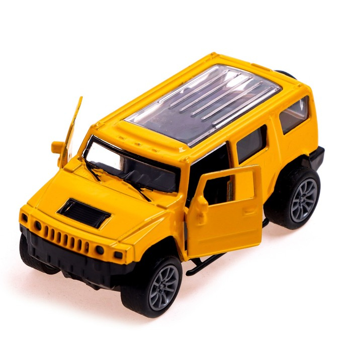 Набор металлических машин &laquo;Классика&raquo;, 4 штуки, 1:48, инерция, открываются двери