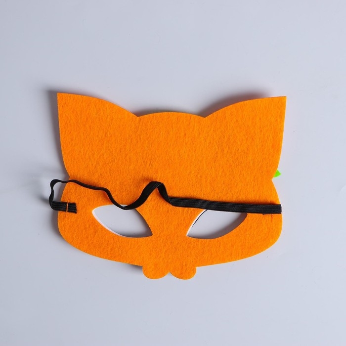 Маска карнавальная &laquo;Лисичка&raquo; фетр