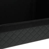 Органайзер кофр в багажник автомобиля Cartage саквояж, экокожа стеганая, 70 см, черный Органайзер кофр в багажник автомобиля Cartage саквояж, экокожа стеганая, 70 см, черный