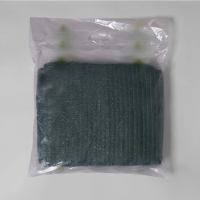 Сетка затеняющая, 5 &times; 3 м, плотность 55 г/м&sup2;, зелёная, в наборе 15 клипс