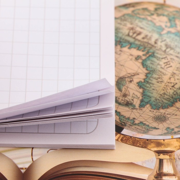 Стикеры с липким слоем, ручка синяя 0.7 мм, шариковая &laquo;Золотому учителю&raquo;, 30 листов