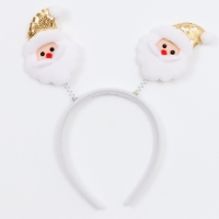 Новый год! Карнавальный ободок &laquo;Дед мороз&raquo;, цвет золотой