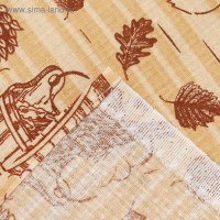 Полотенце для бани &laquo;Банька&raquo; 80х 150 см, хлопок вафельное полотно