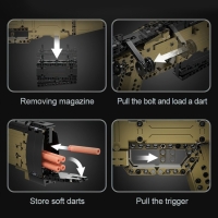 Конструктор техно &laquo;Снайперская винтовка&raquo;, стреляет, 978 деталей