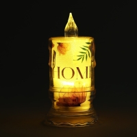 Свеча светодиодная, мод. СВ-21 &laquo;Home&raquo;, 8 х 4,7 см.