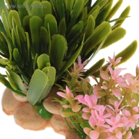 Растение искусственное аквариумное на подставке под камень, 14 х 11 х 7 см Растение искусственное аквариумное на подставке под камень, 14 х 11 х 7 см