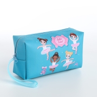 Косметичка на молнии, цвет голубой Косметичка на молнии, цвет голубой