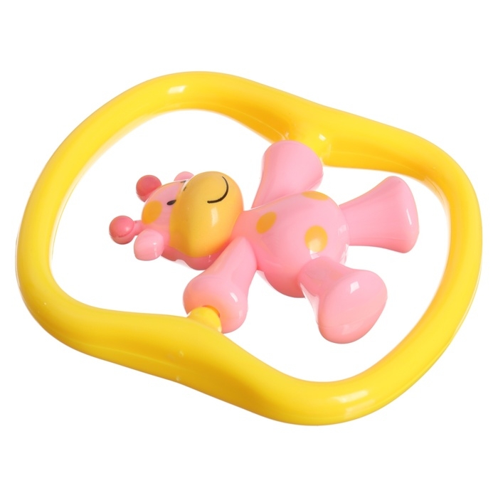 Погремушка «Жирафик» цвет розовый, Крошка Я Погремушка «Жирафик» цвет розовый, Крошка Я