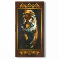 Нарды "Шерхан", деревянная доска 50 х 50 см, с полем для игры в шашки Нарды "Шерхан", деревянная доска 50 х 50 см, с полем для игры в шашки