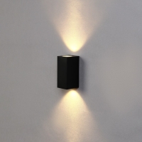 Светильник фасадный &laquo;Глайт&raquo;, FSD-034, 10 Вт, 3000K, IP65, 220 В, пластик, черный