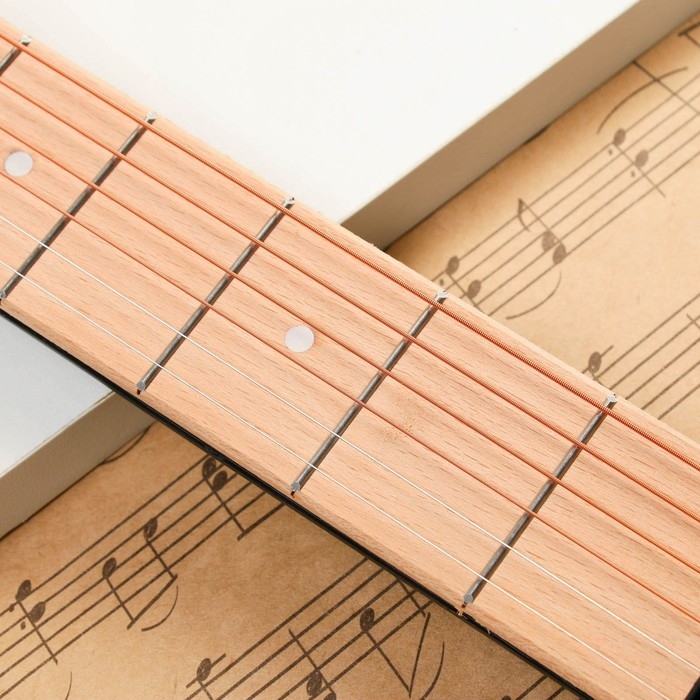 Тренажёр гитариста гриф Music Life, черный, 27 х 6 х 3 см Тренажёр гитариста гриф Music Life, черный, 27 х 6 х 3 см