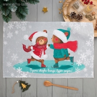 Полотенце кухонное &laquo;Новогодняя Сказка&raquo; 35х60см