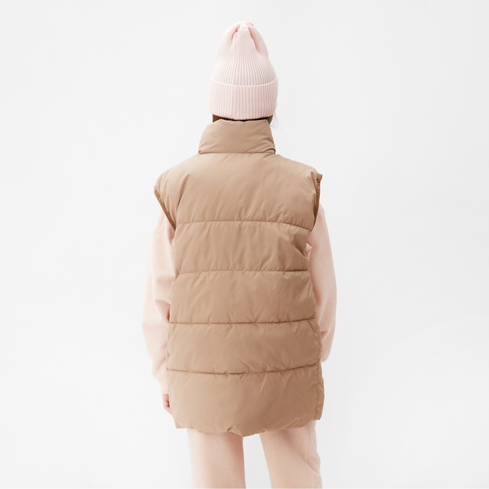 Жилет детский MINAKU, цвет бежевый, рост 116 см