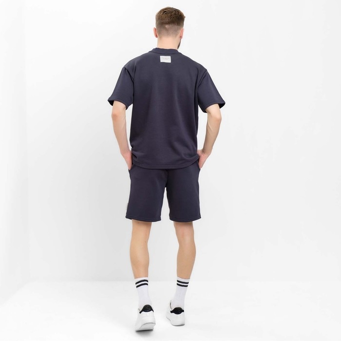 Футболка мужская MIST Men's casual размер 54, синий