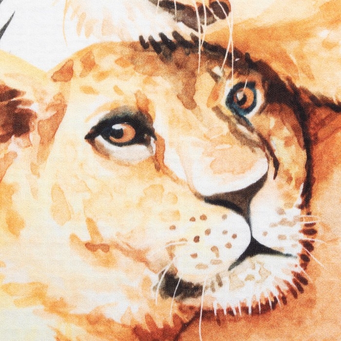 Набор кухонных полотенец Этель &laquo;Семейство кошачьих&raquo; 40х73см - 2 шт, 100% хлопок, вафля 160 г/м2