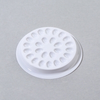 Палетка (лунка) для смешивания клея, набор - 40 шт, 4,8 &times; 0,5 см, цвет белый