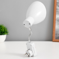 Бра в розетку "Классика" 1х10Вт Е27 белый 10х14,5х25 см Бра в розетку "Классика" 1х10Вт Е27 белый 10х14,5х25 см