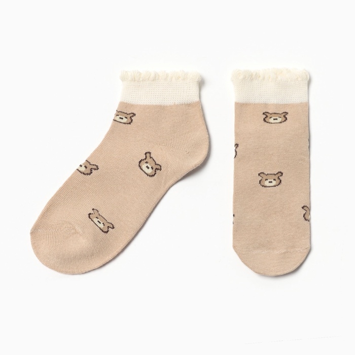 Носки детские Носки детские "Медвежонок" MINAKU, цв.бежевый (4-8 лет)