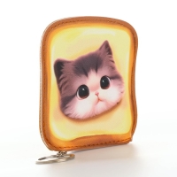 Кошелек детский "Тост и котёнок", 8*11 см