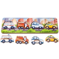 Рамки-вкладыши для малышей &laquo;Транспорт&raquo;