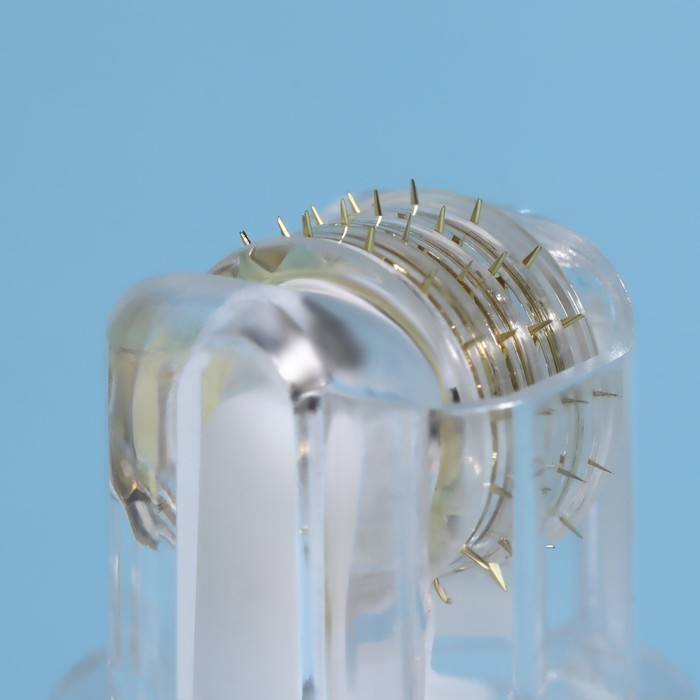 Насадка-мезороллер для флакона, 64 иглы, 0,5 мм, на блистере, цвет прозрачный Насадка-мезороллер для флакона, 64 иглы, 0,5 мм, на блистере, цвет прозрачный