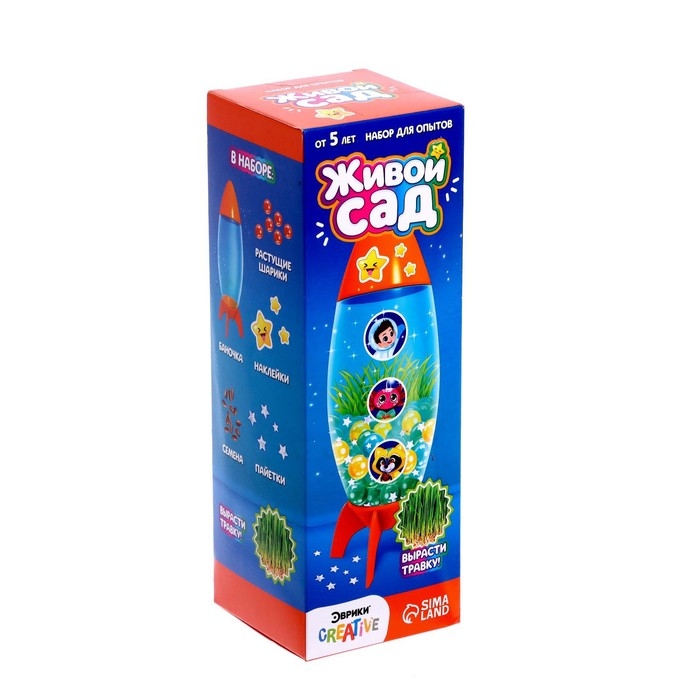 Набор для опытов Живой сад «Ракета» МИКС Набор для опытов Живой сад «Ракета» МИКС