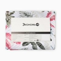 Покрывало евро макси Экономь и Я "Тропики" 240х205&plusmn;5см, полиэстер, 190гр/м2