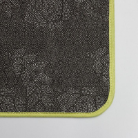 Коврик для дома Доляна &laquo;Нина&raquo;, 50&times;80 см, цвет зелёный