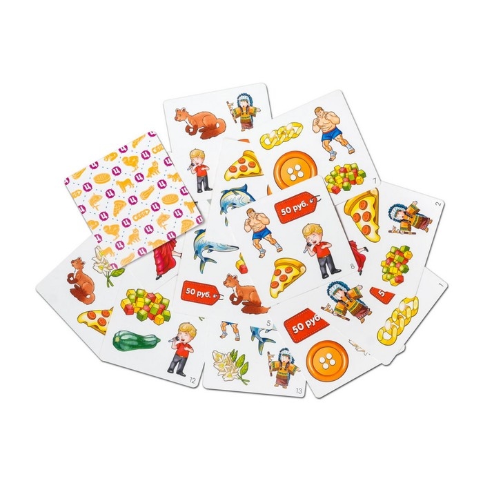 Набор карточек &laquo;Лого-доббль. Звук Ц&raquo;