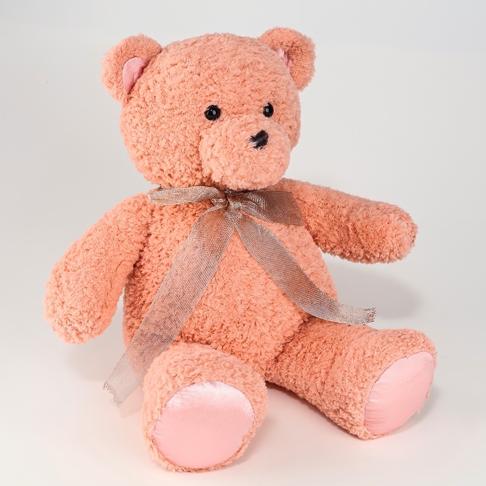 Мягкая игрушка &laquo;Медведь&raquo;, с бантиком, 50 см, цвет розовый