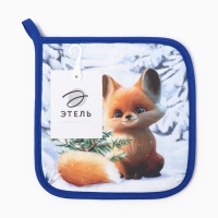 Новый год. Прихватка Этель "Дарите тепло" саржа, 19х19см,100% хл,ватин 250г/м2 Новый год. Прихватка Этель "Дарите тепло" саржа, 19х19см,100% хл,ватин 250г/м2