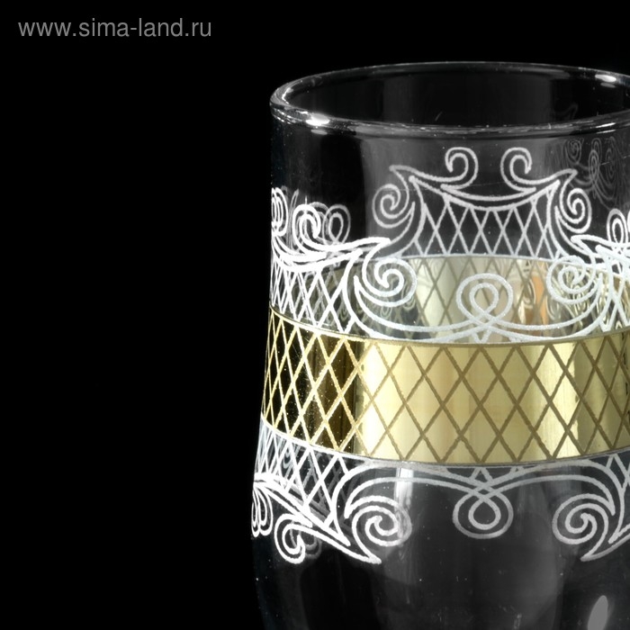 Набор бокалов для шампанского &laquo;Винтаж&raquo;, 200 мл, 6 шт