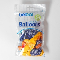 Шар латексный 14" «С днём рождения тебя!», ноты, пастель, шелкография, набор 25 шт., МИКС Шар латексный 14" «С днём рождения тебя!», ноты, пастель, шелкография, набор 25 шт., МИКС