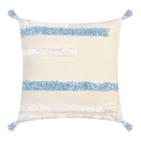 Наволочка декоративная &laquo;Этель&raquo; Бохо, 45х45 см, цвет молочный, 100% хлопок