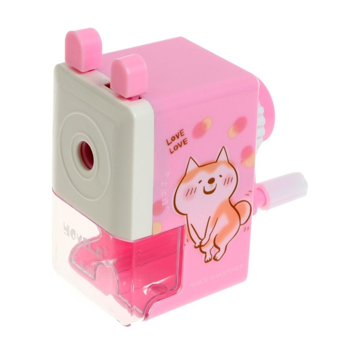 Точилка механическая с контейнером Точилка механическая с контейнером "Классика", МИКС